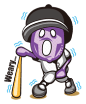 Baseball Lemon Boy (English) sticker #486816