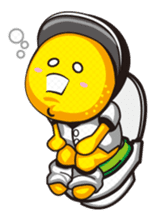 Baseball Lemon Boy (English) sticker #486817