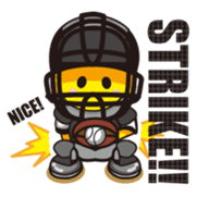 Baseball Lemon Boy (English) sticker #486819