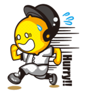 Baseball Lemon Boy (English) sticker #486820