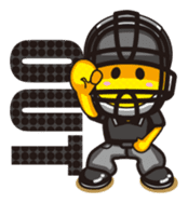 Baseball Lemon Boy (English) sticker #486824
