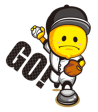 Baseball Lemon Boy (English) sticker #486826