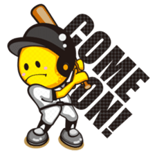 Baseball Lemon Boy (English) sticker #486827