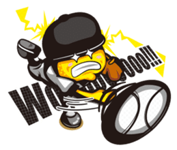 Baseball Lemon Boy (English) sticker #486831