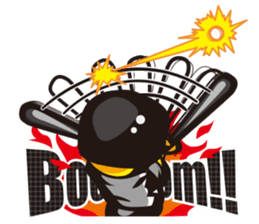 Baseball Lemon Boy (English) sticker #486832