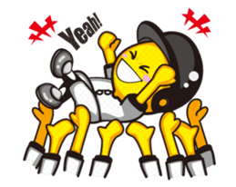 Baseball Lemon Boy (English) sticker #486833