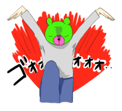 I say that's normal in a strange pose sticker #486958