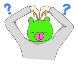 I say that's normal in a strange pose sticker #486967