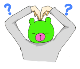 I say that's normal in a strange pose sticker #486967