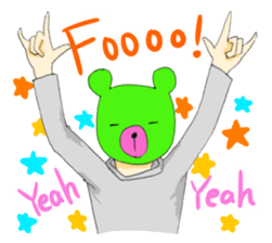 I say that's normal in a strange pose sticker #486982