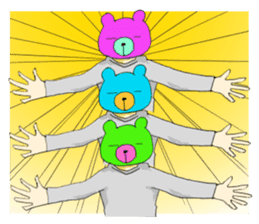 I say that's normal in a strange pose sticker #486985