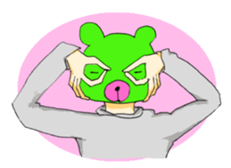 I say that's normal in a strange pose sticker #486991