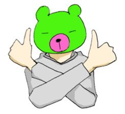 I say that's normal in a strange pose sticker #486993