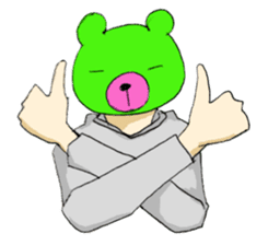 I say that's normal in a strange pose sticker #486993