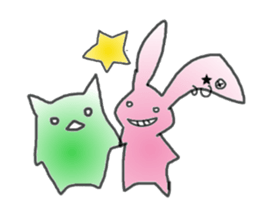 Alpha and Beta sticker #487274