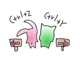 Alpha and Beta sticker #487297