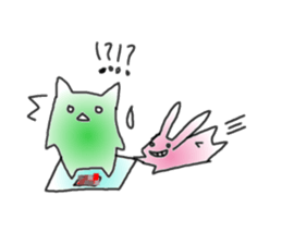 Alpha and Beta sticker #487310