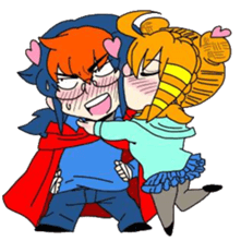 kuroihi characters2 sticker #487485