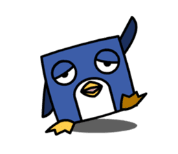 Boxy Penguin(English version) sticker #487594