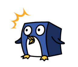 Boxy Penguin(English version) sticker #487597