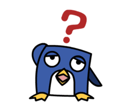 Boxy Penguin(English version) sticker #487598