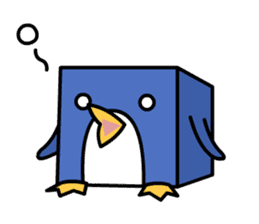 Boxy Penguin(English version) sticker #487603