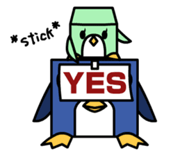 Boxy Penguin(English version) sticker #487608