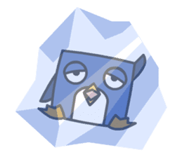 Boxy Penguin(English version) sticker #487621