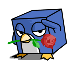 Boxy Penguin(English version) sticker #487626