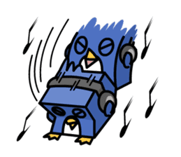 Boxy Penguin(English version) sticker #487628