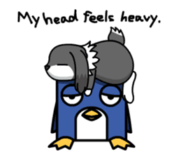 Boxy Penguin(English version) sticker #487630