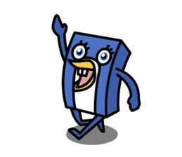Boxy Penguin(English version) sticker #487633