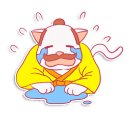 SAMURAI CAT sticker #487859