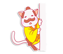 SAMURAI CAT sticker #487869