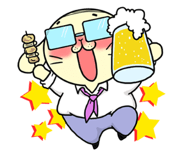 Business Man of the rabbit sticker #487977