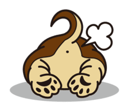Dog Stamp vol.3 Dachshund sticker #488173
