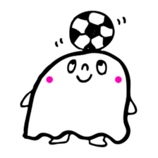 Pretty ghost sticker #488276