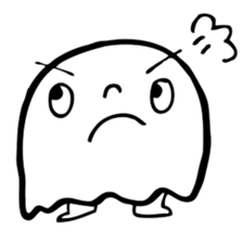 Pretty ghost sticker #488284