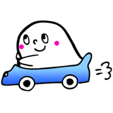 Pretty ghost sticker #488288