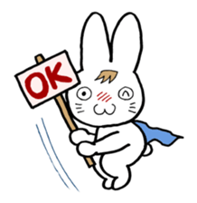 Positive Rabbit sticker #488604