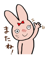 Positive Rabbit sticker #488608