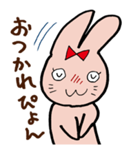 Positive Rabbit sticker #488609