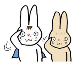 Positive Rabbit sticker #488612