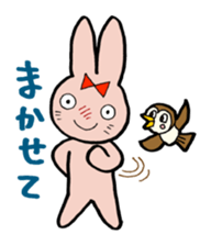 Positive Rabbit sticker #488623