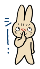 Positive Rabbit sticker #488624