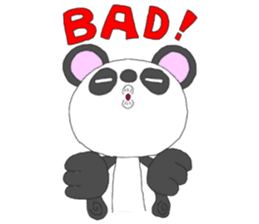 Panda sticker #488658