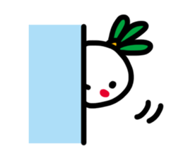 White turnip daughte sticker #488805