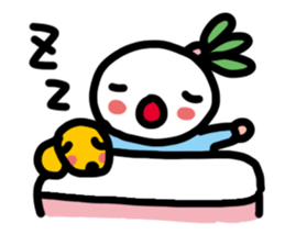 White turnip daughte sticker #488811