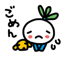 White turnip daughte sticker #488812