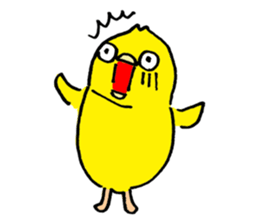 cadisiro small bird sticker #488957